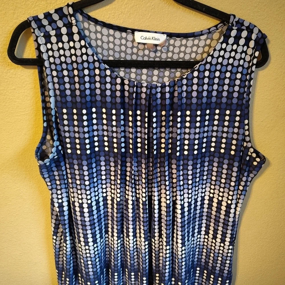 Lot Of 4 Women's Slinky Career Tank Tops XL-Calvin Klein, Susan Graver, Chico's+